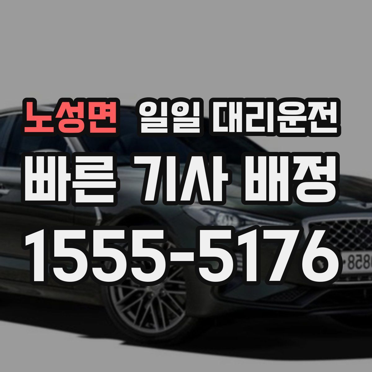 노성면 일일 대리운전