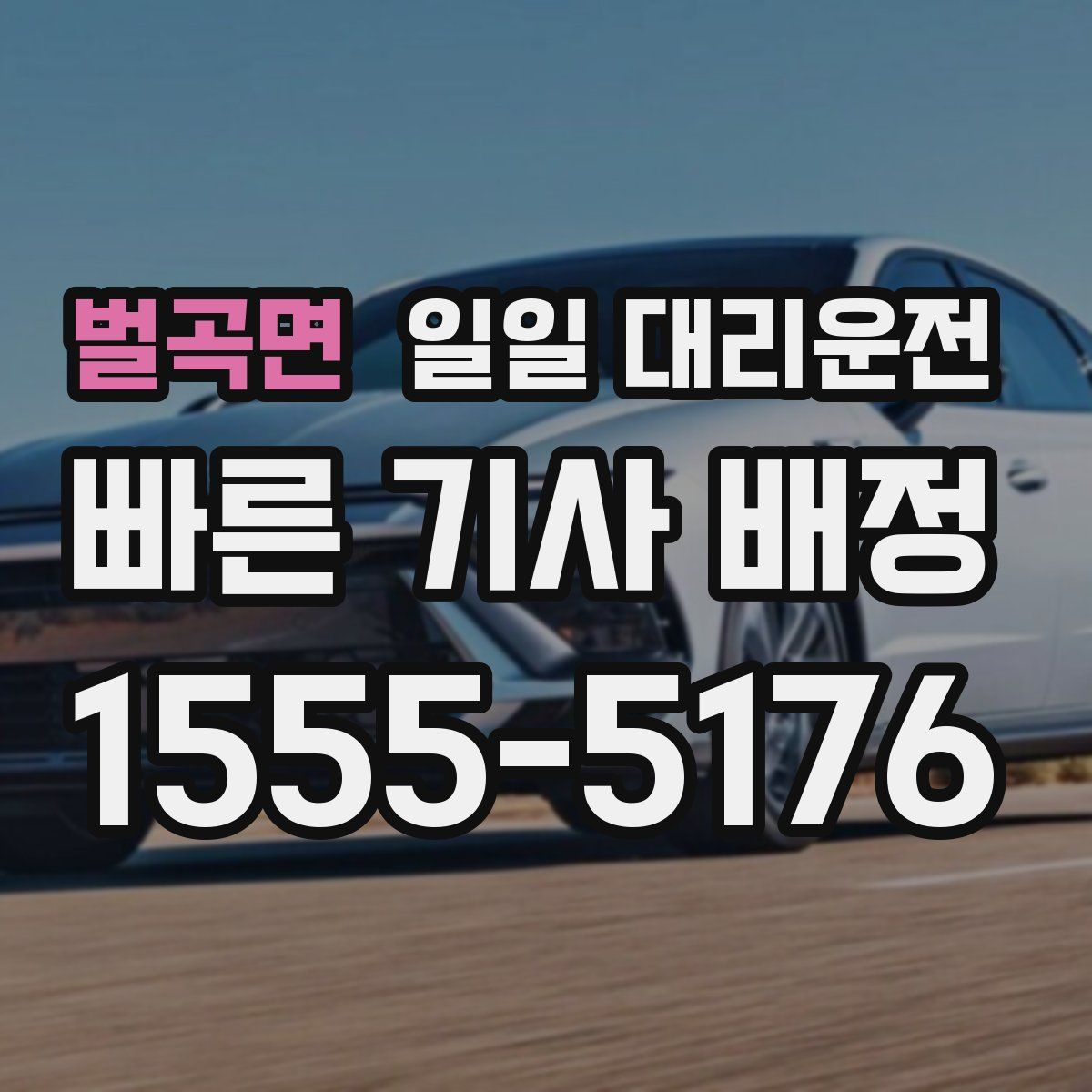 벌곡면 일일 대리운전