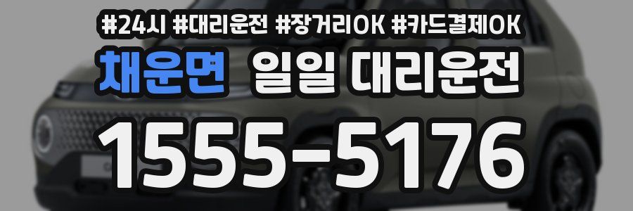 채운면 일일 대리운전