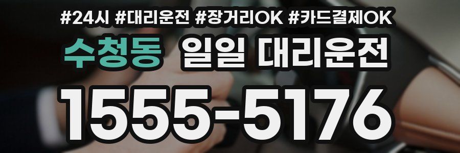 수청동 일일 대리운전