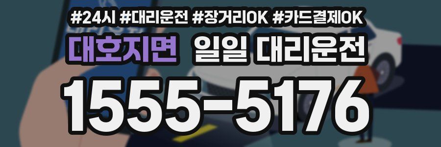 대호지면 일일 대리운전