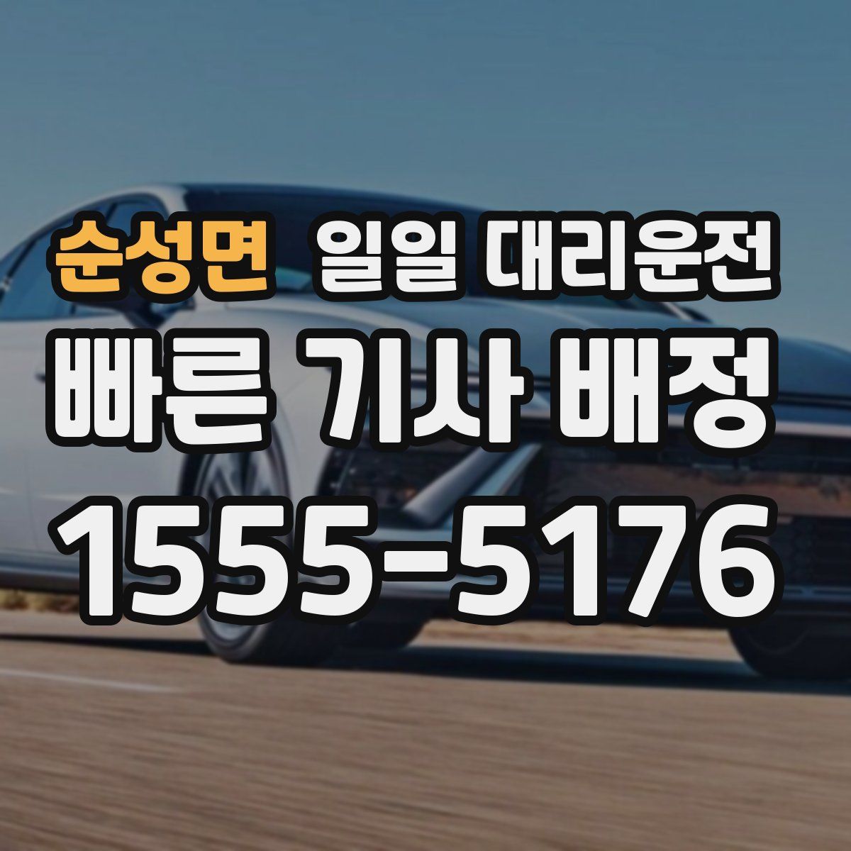 순성면 일일 대리운전
