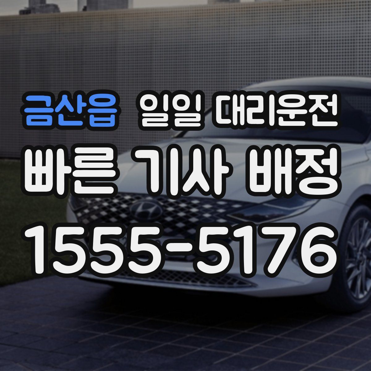금산읍 일일 대리운전
