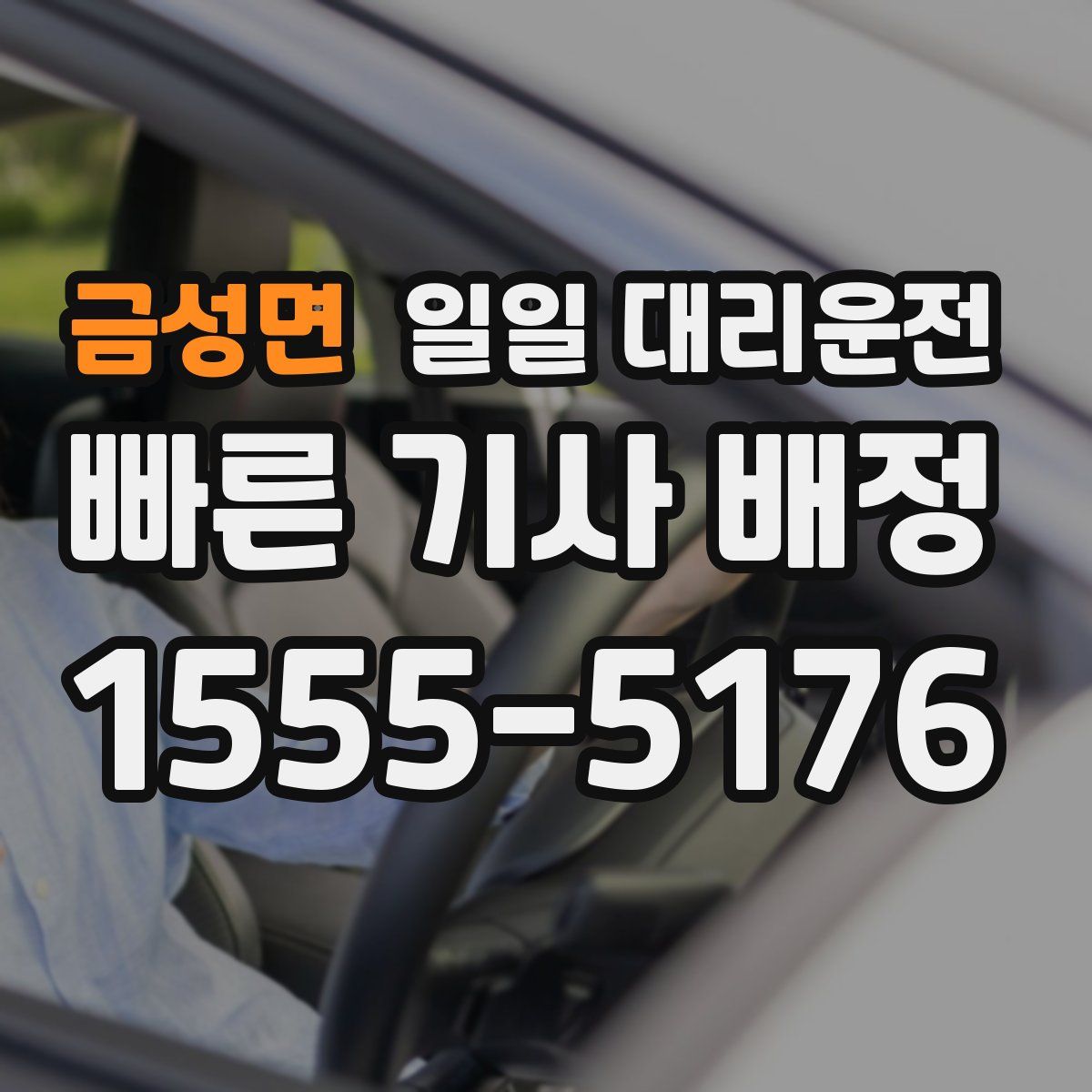 금성면 일일 대리운전