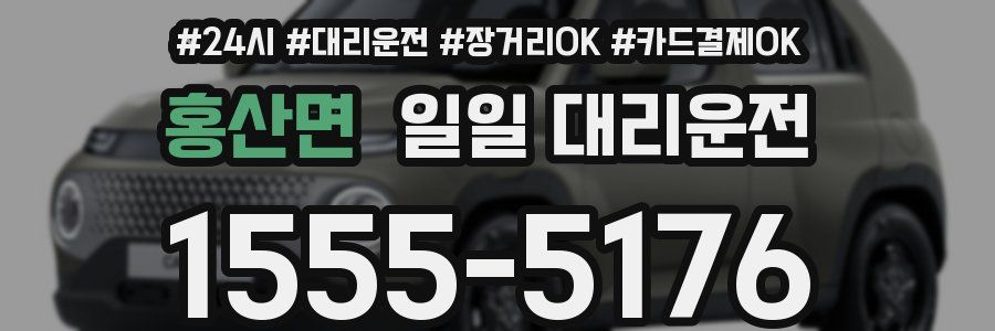 홍산면 일일 대리운전