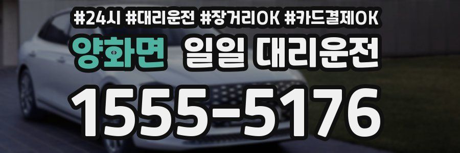 양화면 일일 대리운전