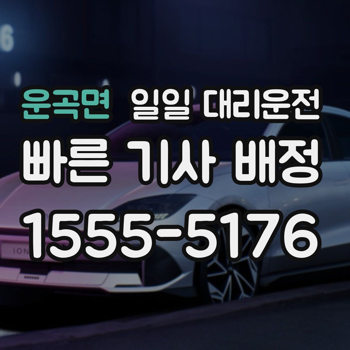 운곡면 일일 대리운전