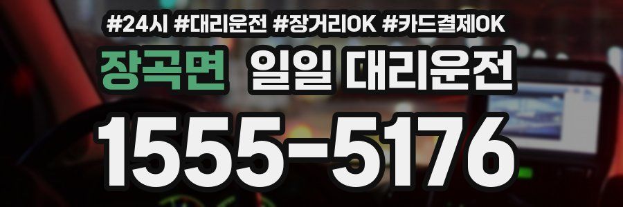 장곡면 일일 대리운전