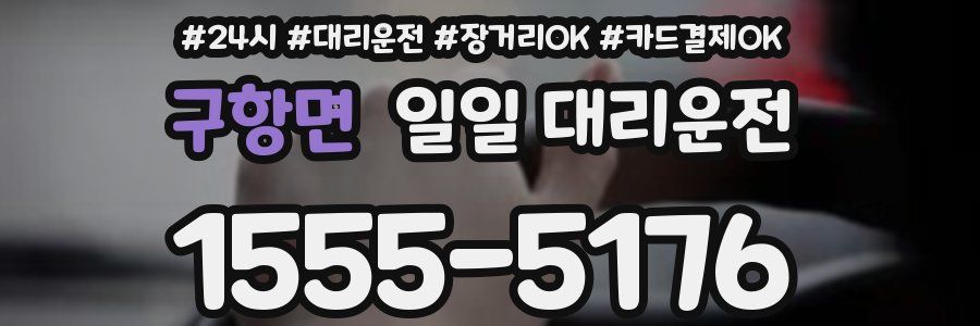 구항면 일일 대리운전