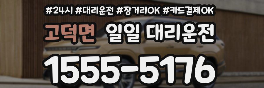 고덕면 일일 대리운전