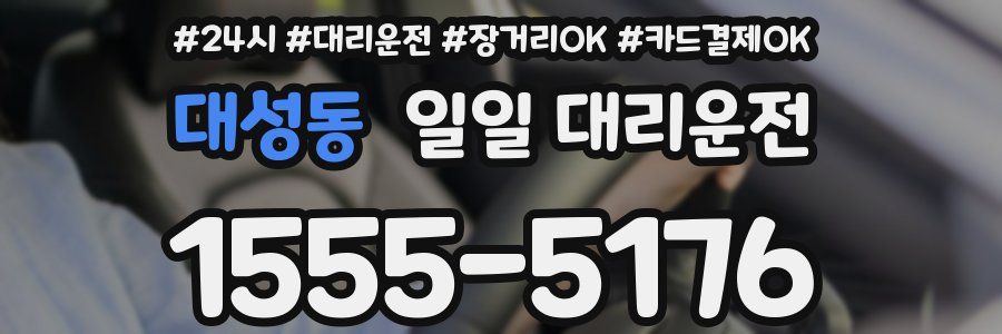 대성동 일일 대리운전