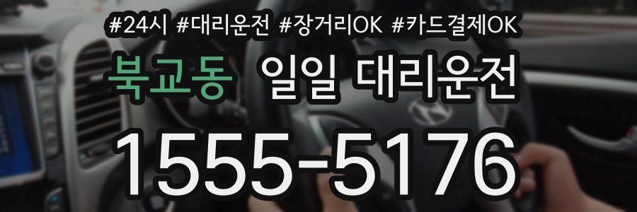 북교동 일일 대리운전