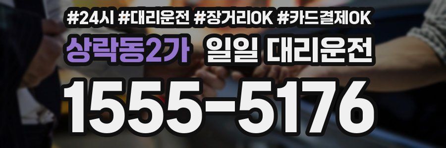 상락동2가 일일 대리운전