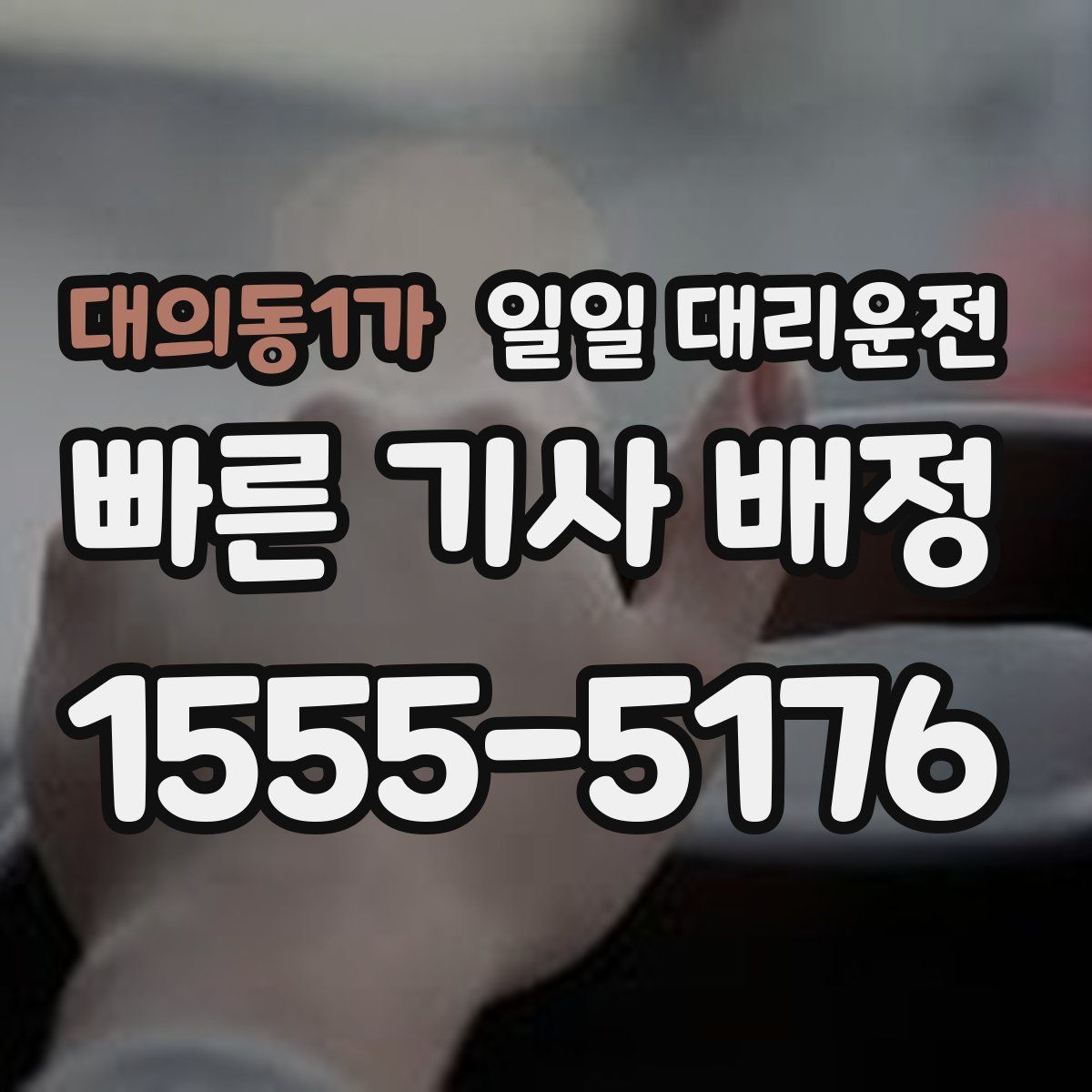 대의동1가 일일 대리운전