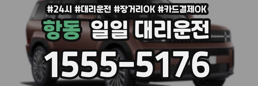 항동 일일 대리운전