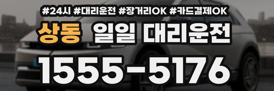 상동 일일 대리운전