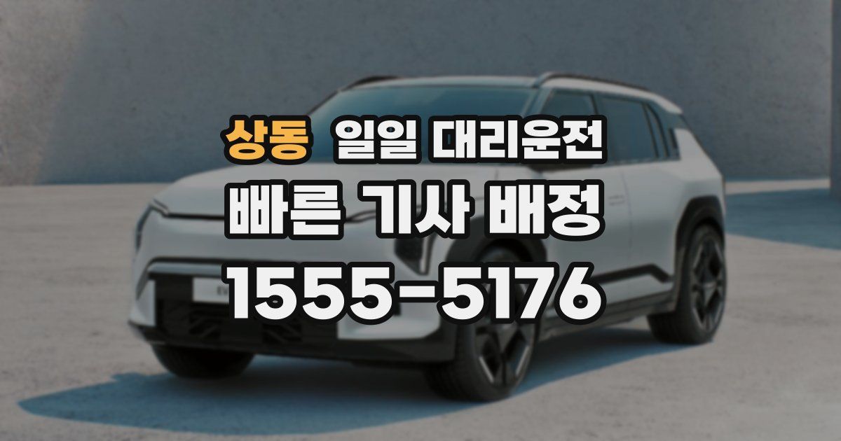 상동 일일 대리운전