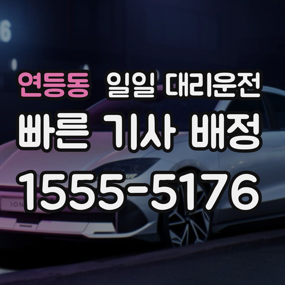 연등동 일일 대리운전