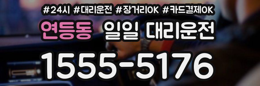연등동 일일 대리운전