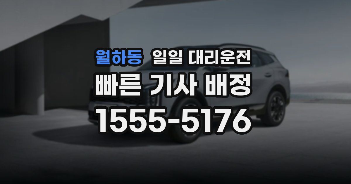 월하동 일일 대리운전