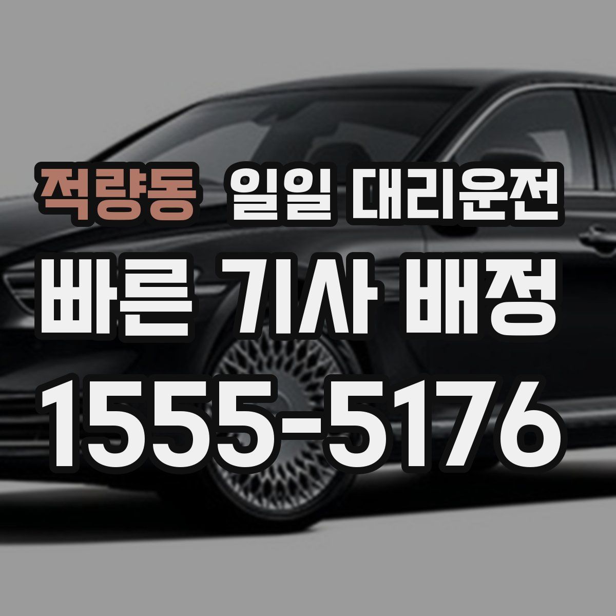 적량동 일일 대리운전