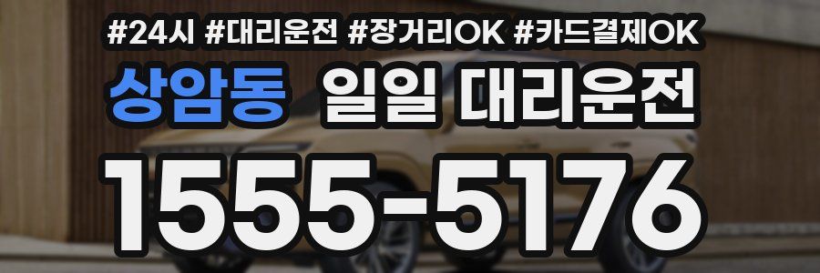 상암동 일일 대리운전