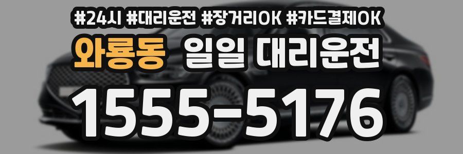 와룡동 일일 대리운전