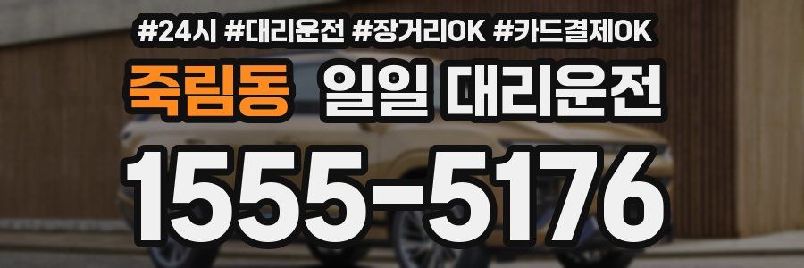 죽림동 일일 대리운전