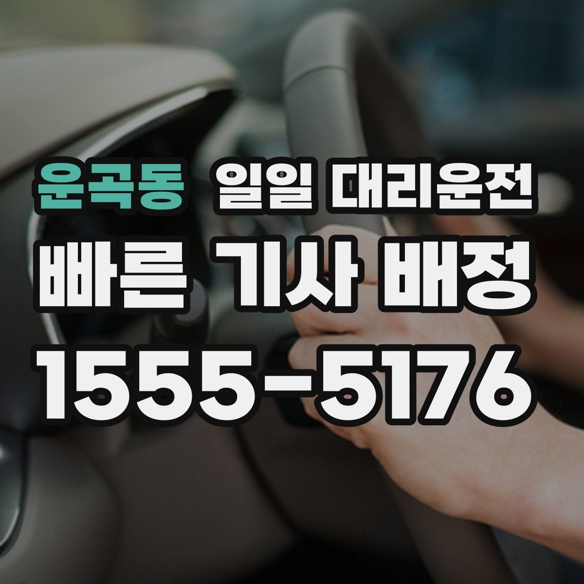 운곡동 일일 대리운전