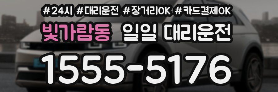 빛가람동 일일 대리운전