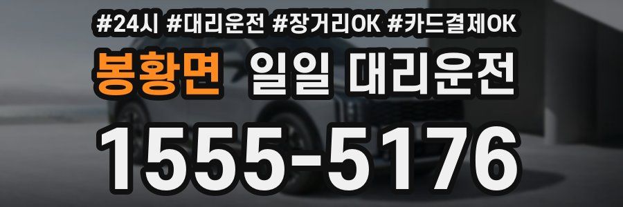 봉황면 일일 대리운전