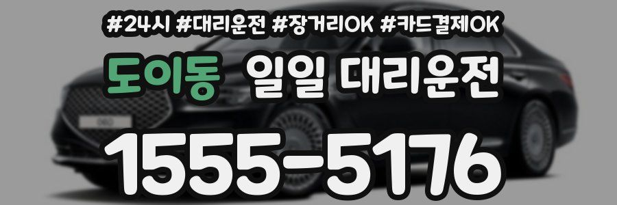 도이동 일일 대리운전