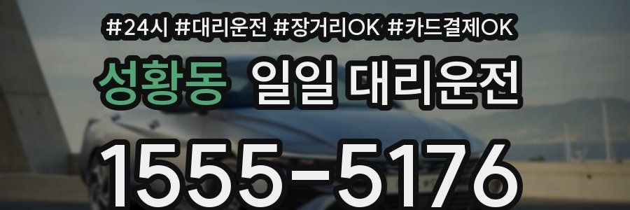 성황동 일일 대리운전