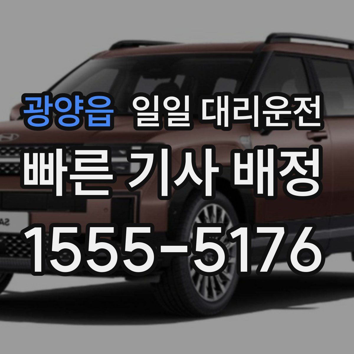 광양읍 일일 대리운전