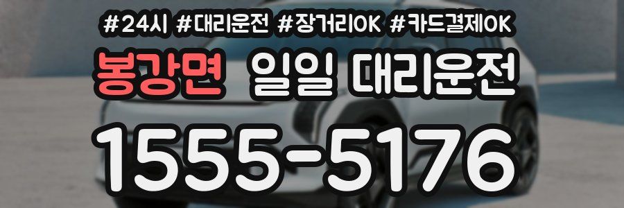 봉강면 일일 대리운전