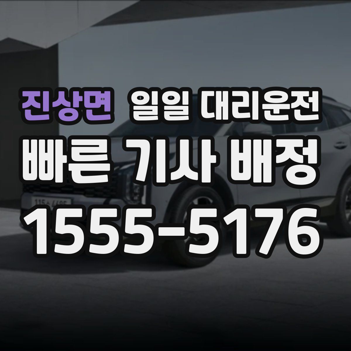 진상면 일일 대리운전