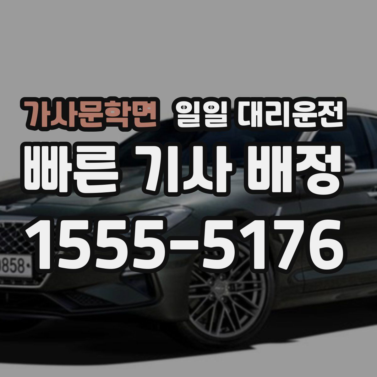 가사문학면 일일 대리운전