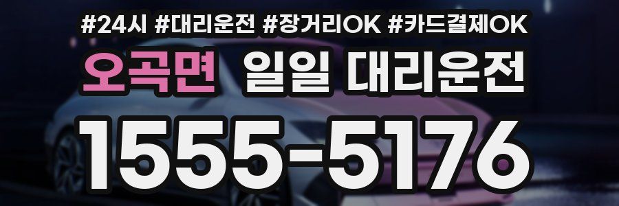 오곡면 일일 대리운전