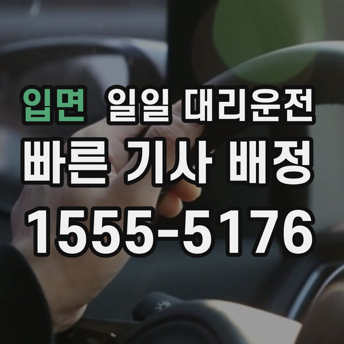 입면 일일 대리운전