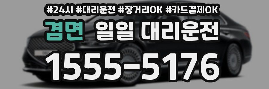 겸면 일일 대리운전