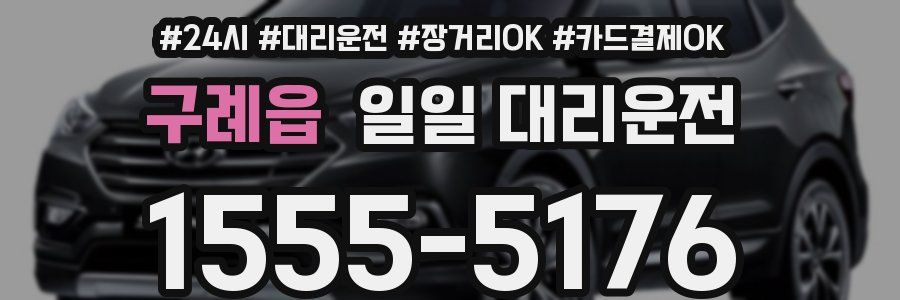 구례읍 일일 대리운전