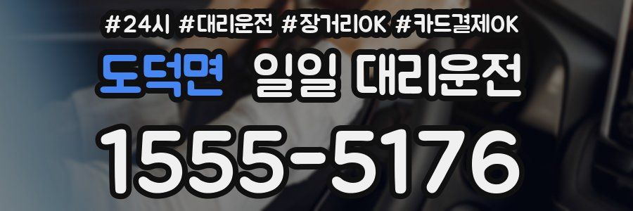도덕면 일일 대리운전