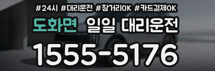 도화면 일일 대리운전