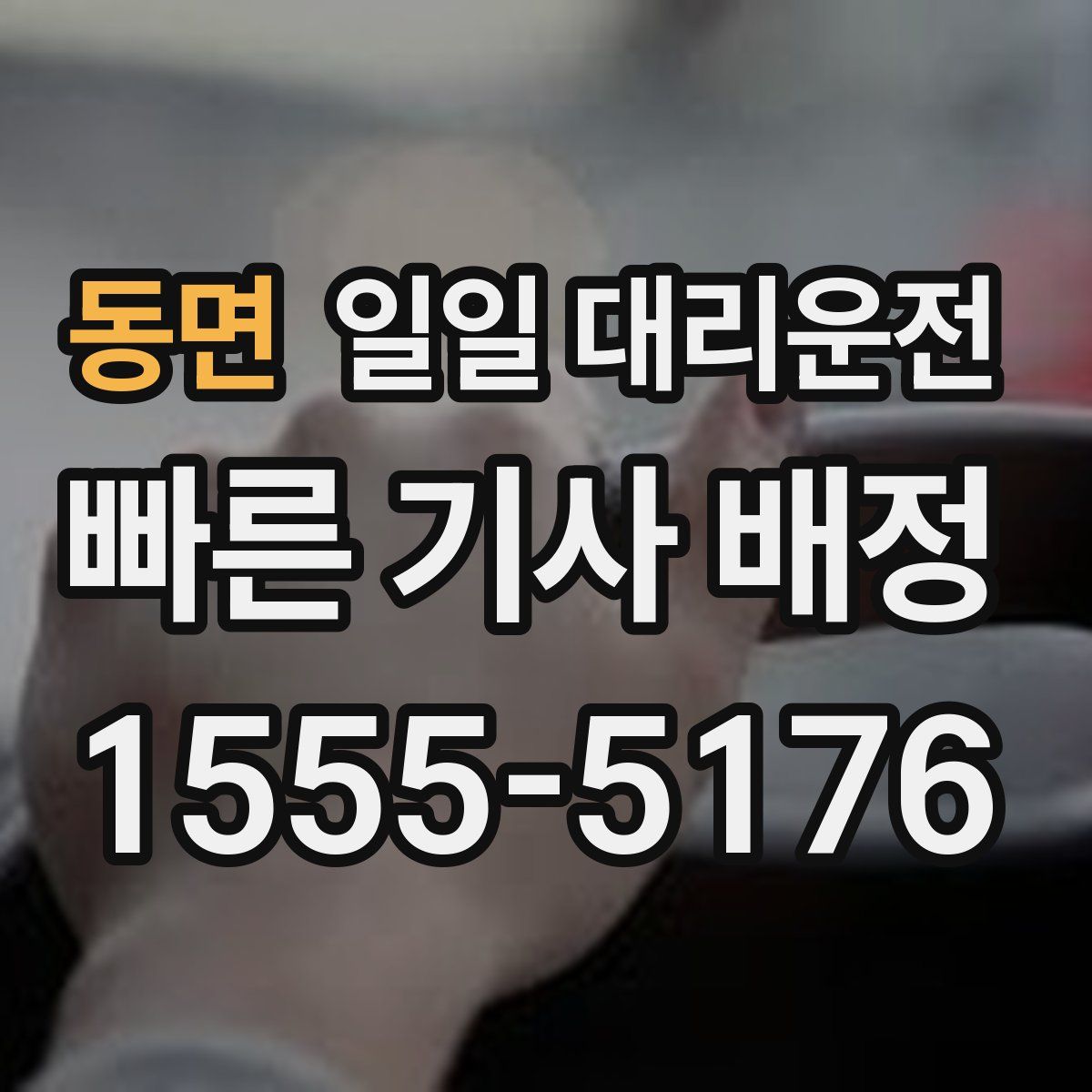 동면 일일 대리운전