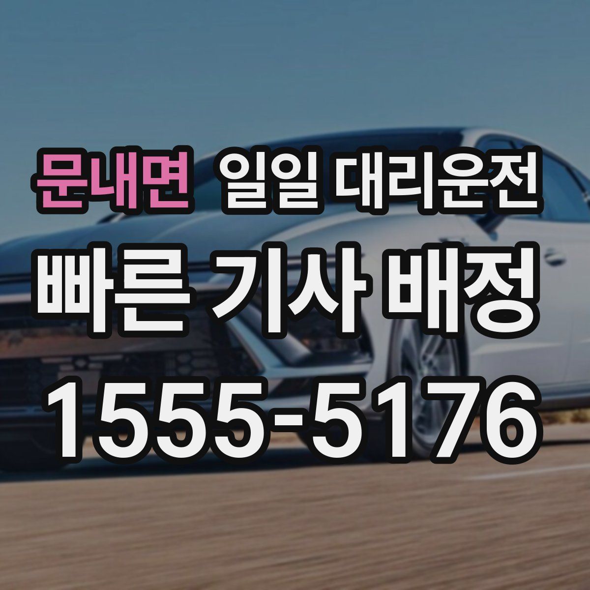 문내면 일일 대리운전