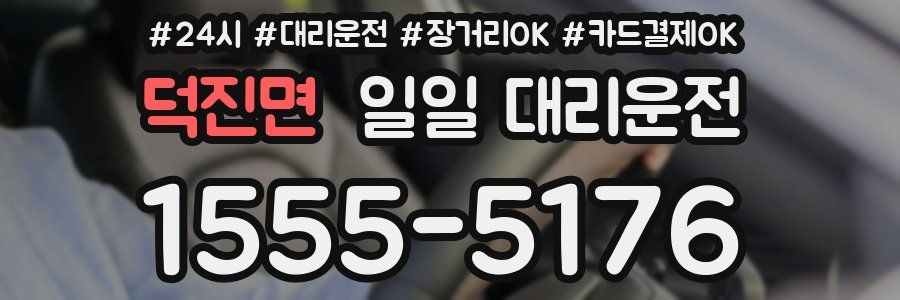 덕진면 일일 대리운전