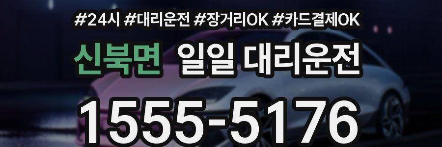 신북면 일일 대리운전