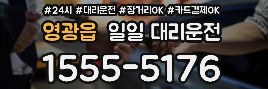 영광읍 일일 대리운전