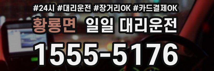 황룡면 일일 대리운전