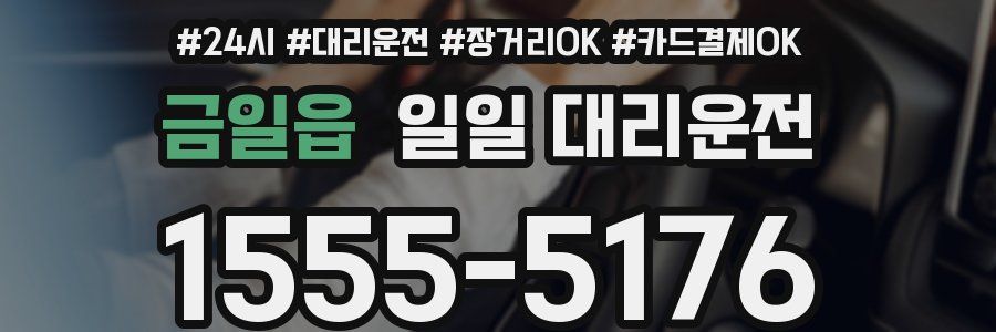 금일읍 일일 대리운전